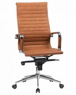 Офисное кресло для руководителей DOBRIN CLARK LMR-101F светло-коричневый №321 в Менделеевске - mendeleevsk.ok-mebel.com | фото