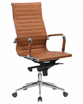 Офисное кресло для руководителей DOBRIN CLARK LMR-101F светло-коричневый №321 в Менделеевске - mendeleevsk.ok-mebel.com | фото 2