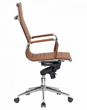 Офисное кресло для руководителей DOBRIN CLARK LMR-101F светло-коричневый №321 в Менделеевске - mendeleevsk.ok-mebel.com | фото 3