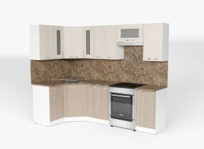 ОЛЬГА Кухонный гарнитур Оптима 1 (1300*2500 мм) в Менделеевске - mendeleevsk.ok-mebel.com | фото 3