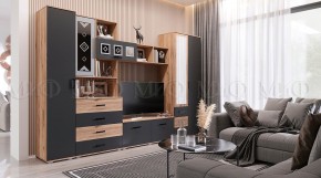 Пенал Белла (Сандал, Графит/Дуб крафт) в Менделеевске - mendeleevsk.ok-mebel.com | фото 5