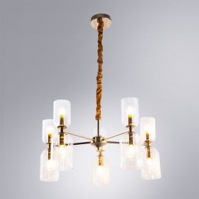 Подвесная люстра Arte Lamp Charm A1623LM-10GO в Менделеевске - mendeleevsk.ok-mebel.com | фото 3