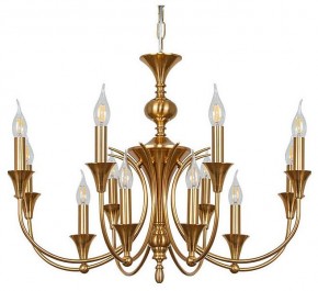 Подвесная люстра Arte Lamp Collinetta A4094LM-12PB в Менделеевске - mendeleevsk.ok-mebel.com | фото