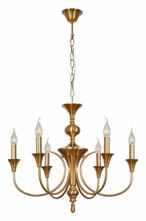 Подвесная люстра Arte Lamp Collinetta A4094LM-6PB в Менделеевске - mendeleevsk.ok-mebel.com | фото 2