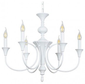 Подвесная люстра Arte Lamp Collinetta A4094LM-6WH в Менделеевске - mendeleevsk.ok-mebel.com | фото
