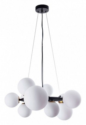 Подвесная люстра Arte Lamp Gemini A2243SP-10BK в Менделеевске - mendeleevsk.ok-mebel.com | фото 2