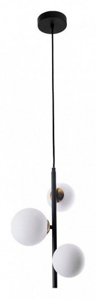 Подвесная люстра Arte Lamp Gemini A2243SP-3BK в Менделеевске - mendeleevsk.ok-mebel.com | фото 2