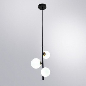 Подвесная люстра Arte Lamp Gemini A2243SP-3BK в Менделеевске - mendeleevsk.ok-mebel.com | фото 3