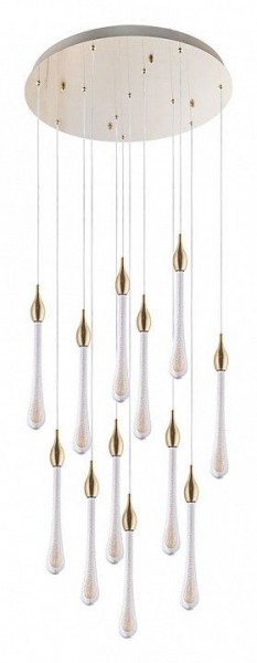 Подвесная люстра Arte Lamp Raindrop A1803LM-36PB в Менделеевске - mendeleevsk.ok-mebel.com | фото