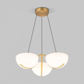Подвесная люстра Eurosvet Emisfero 50083/3 LED золото в Менделеевске - mendeleevsk.ok-mebel.com | фото 2