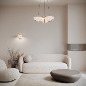 Подвесная люстра Eurosvet Emisfero 50083/3 LED золото в Менделеевске - mendeleevsk.ok-mebel.com | фото 4