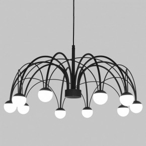 Подвесная люстра Eurosvet Ragno 90034/10 LED черный в Менделеевске - mendeleevsk.ok-mebel.com | фото