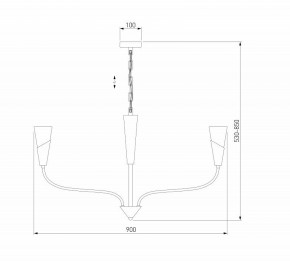 Подвесная люстра Eurosvet Rhyton 60167/8 никель в Менделеевске - mendeleevsk.ok-mebel.com | фото 6