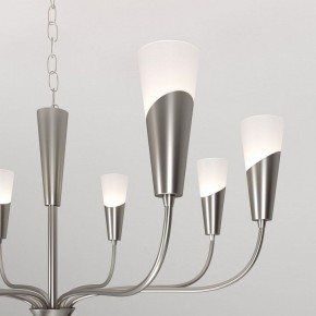 Подвесная люстра Eurosvet Rhyton 60167/8 никель в Менделеевске - mendeleevsk.ok-mebel.com | фото 7