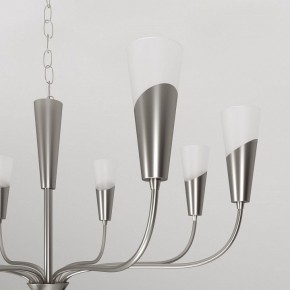 Подвесная люстра Eurosvet Rhyton 60167/8 никель в Менделеевске - mendeleevsk.ok-mebel.com | фото 8