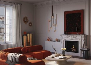Подвесная люстра Maytoni Bubble dream MOD383PL-L40BBS3K в Менделеевске - mendeleevsk.ok-mebel.com | фото 5