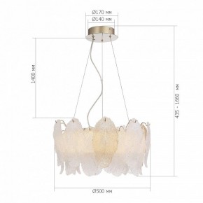 Подвесная люстра ST-Luce LIGHTSOME SL6135.203.01 в Менделеевске - mendeleevsk.ok-mebel.com | фото 6