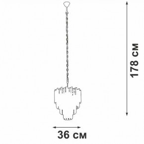 Подвесная люстра Vitaluce V58470 V58470-8/5 в Менделеевске - mendeleevsk.ok-mebel.com | фото 4