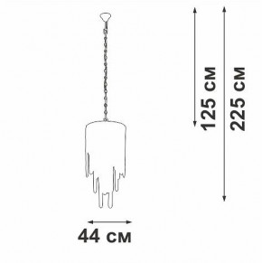 Подвесная люстра Vitaluce V5885 V5885-9/7 в Менделеевске - mendeleevsk.ok-mebel.com | фото 3