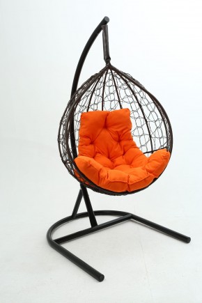 Подвесное кресло Бароло (коричневый/оранжевый) в Менделеевске - mendeleevsk.ok-mebel.com | фото