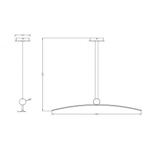 Подвесной светильник Arte Lamp Arno A3362SP-25BK в Менделеевске - mendeleevsk.ok-mebel.com | фото 3
