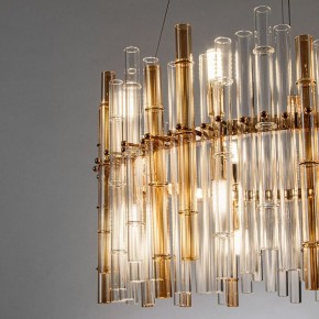 Подвесной светильник Arte Lamp Crystalla A4111LM-16GO в Менделеевске - mendeleevsk.ok-mebel.com | фото 3