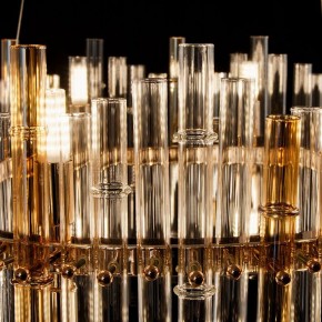 Подвесной светильник Arte Lamp Crystalla A4111LM-16GO в Менделеевске - mendeleevsk.ok-mebel.com | фото 6