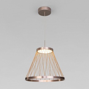 Подвесной светильник Eurosvet Cesta 40016/1 LED коричневый в Менделеевске - mendeleevsk.ok-mebel.com | фото 2