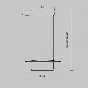 Подвесной светильник Maytoni Ambience MOD280PL-L30B3K1 в Менделеевске - mendeleevsk.ok-mebel.com | фото 4