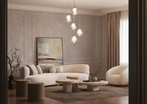 Подвесной светильник Maytoni Aura MOD016PL-05BS в Менделеевске - mendeleevsk.ok-mebel.com | фото 4