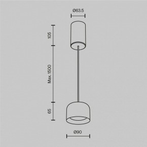 Подвесной светильник Maytoni Comfy P113-L12-3K-W в Менделеевске - mendeleevsk.ok-mebel.com | фото 4