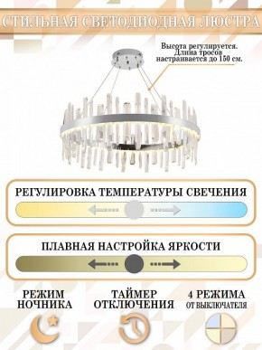 Подвесной светильник Natali Kovaltseva Smart Нимбы LED LAMPS 81257 в Менделеевске - mendeleevsk.ok-mebel.com | фото 5
