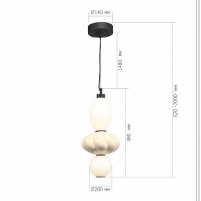 Подвесной светильник ST-Luce FLORENTINI SL6134.413.01 в Менделеевске - mendeleevsk.ok-mebel.com | фото 4