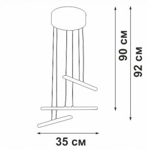 Подвесной светильник Vitaluce V3046 V3046-0/3S в Менделеевске - mendeleevsk.ok-mebel.com | фото 5
