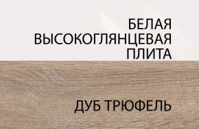 Полка/TYP 60, LINATE ,цвет белый/сонома трюфель в Менделеевске - mendeleevsk.ok-mebel.com | фото 5