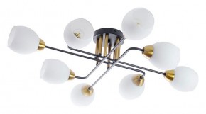 Потолочная люстра Arte Lamp Andrea A8141PL-8BK в Менделеевске - mendeleevsk.ok-mebel.com | фото