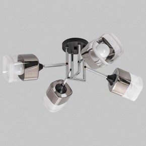 Потолочная люстра Imex MD.2184 MD.2184-4-S-BK+CH в Менделеевске - mendeleevsk.ok-mebel.com | фото
