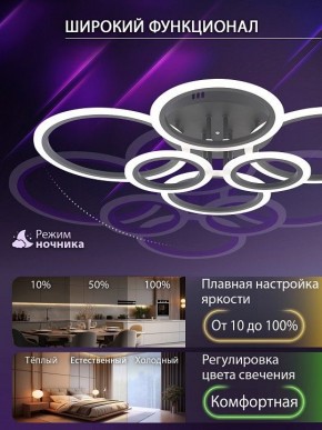 Потолочная люстра Natali Kovaltseva HOME LED LAMPS 81440 в Менделеевске - mendeleevsk.ok-mebel.com | фото 6
