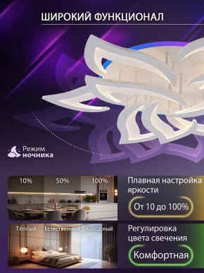 Потолочная люстра Natali Kovaltseva OLIMP LED LAMPS 81435 в Менделеевске - mendeleevsk.ok-mebel.com | фото 6