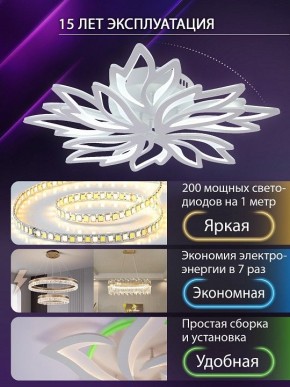 Потолочная люстра Natali Kovaltseva RIF LED LAMPS 81118/6C в Менделеевске - mendeleevsk.ok-mebel.com | фото 5