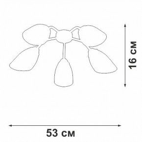 Потолочная люстра Vitaluce V31950 V31950/5PL в Менделеевске - mendeleevsk.ok-mebel.com | фото 3