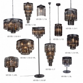 Потолочная люстра Vitaluce V5155 V5155-1/4PL в Менделеевске - mendeleevsk.ok-mebel.com | фото 5