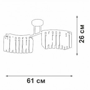 Потолочная люстра Vitaluce V5884 V5884-0/4PL в Менделеевске - mendeleevsk.ok-mebel.com | фото 4