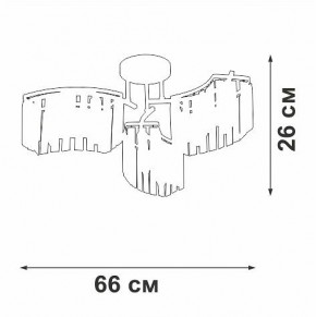 Потолочная люстра Vitaluce V5884 V5884-0/6PL в Менделеевске - mendeleevsk.ok-mebel.com | фото 3