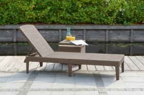 Шезлонг Джайпур (Jaipur Sun lounger) капучино в Менделеевске - mendeleevsk.ok-mebel.com | фото 2