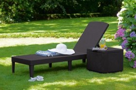 Шезлонг Джайпур (Jaipur Sun lounger) виски-коричневый в Менделеевске - mendeleevsk.ok-mebel.com | фото 2