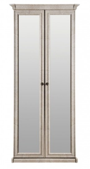 Шкаф 2-х створчатый с зеркалом Афина (крем корень) в Менделеевске - mendeleevsk.ok-mebel.com | фото