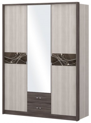 Шкаф 3-х дверный с зеркалом Шк68.2 МС Николь в Менделеевске - mendeleevsk.ok-mebel.com | фото