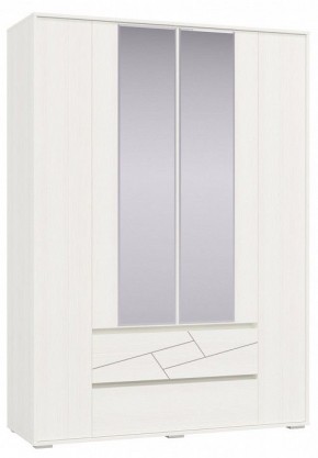 Шкаф 4-х дверный с ящиками АДЕЛИНА (4-4833рам.б) в Менделеевске - mendeleevsk.ok-mebel.com | фото