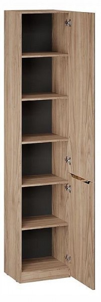 Шкаф для белья Глосс СМ-319.07.011 в Менделеевске - mendeleevsk.ok-mebel.com | фото 3
